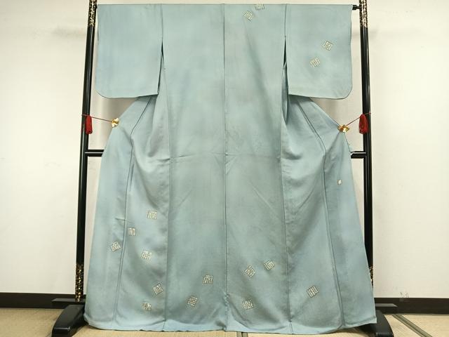 平和屋着物▽訪問着　単衣　作家物　源氏香　金彩　正絹　逸品　AAAW7720fy 平和屋着物▽訪問着 単衣 作家物 源氏香 金彩 正絹 逸品 AAAW7720fy