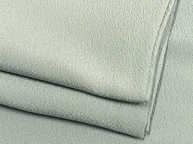 平和屋着物▽色無地　単衣　水色　洗える着物　AAAW7809fy