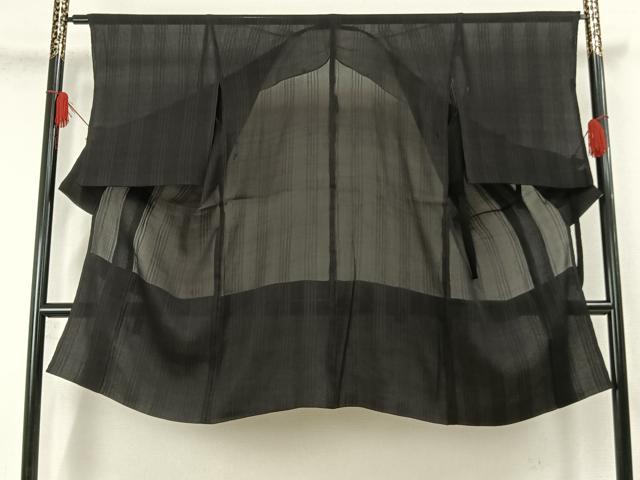 平和屋着物▽道中着 スリーシーズン 春夏秋 塵除け 紗 花織 菱