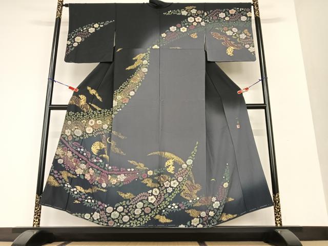 平和屋着物○吉乃一廉 幻の辻が花 訪問着 辻が花 絞り 暈し