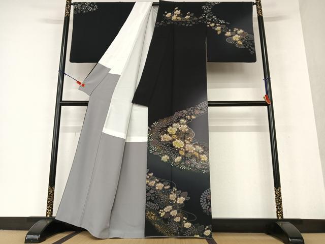 平和屋着物○吉乃一廉 幻の辻が花 訪問着 金彩 正絹 逸品 CAAT7104vf