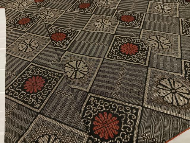 平和屋着物●本場大島紬　龍郷絣　正絹　逸品　AAAW9103zg 平和屋着物○本場大島紬 龍郷絣 正絹 逸品 AAAW9103zg