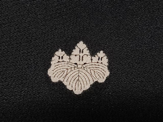 平和屋着物○豪華黒留袖 友禅 作家物 枝梅に菊 正絹 逸品