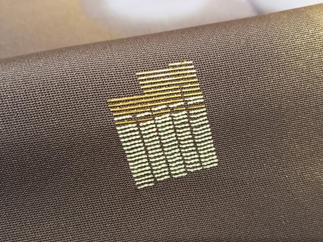 平和屋着物○奥村悟 訪問着 竹屋町刺繍 雪輪重ね文 源氏香