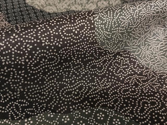 平和屋着物○本場染大島紬 訪問着 京都染元 道長吉祥花文