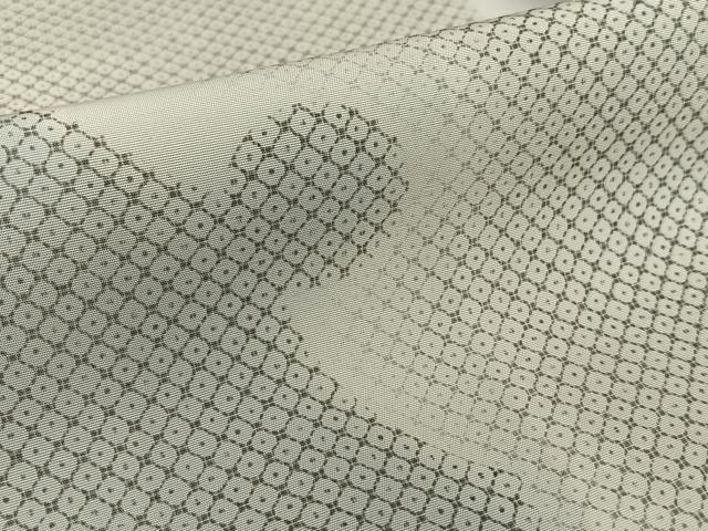 平和屋着物○訪問着 雪輪重ね文 暈し染め 正絹 逸品 AAAW9310zg 