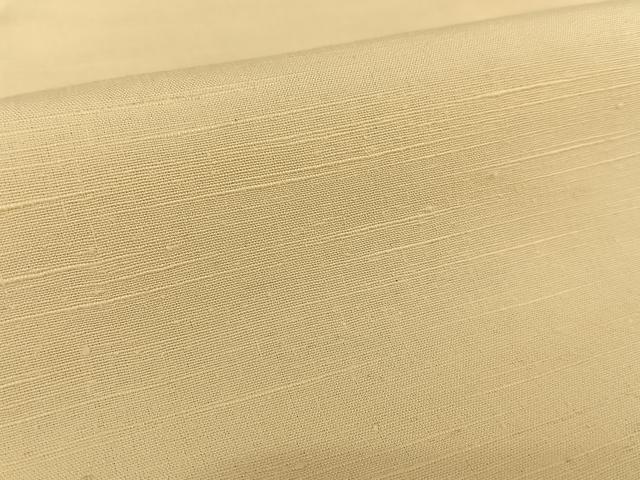 平和屋着物○上質な紬 色無地 淡香色 正絹 逸品 AAAW9328zg