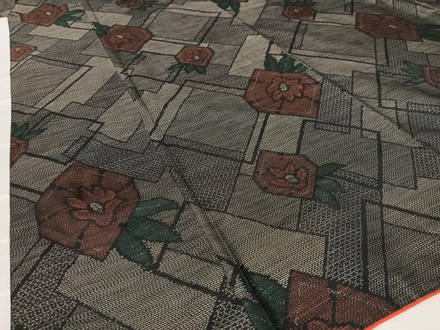 平和屋着物○本場大島紬 松風の音 証紙付き 正絹 逸品 AAAW9338zg