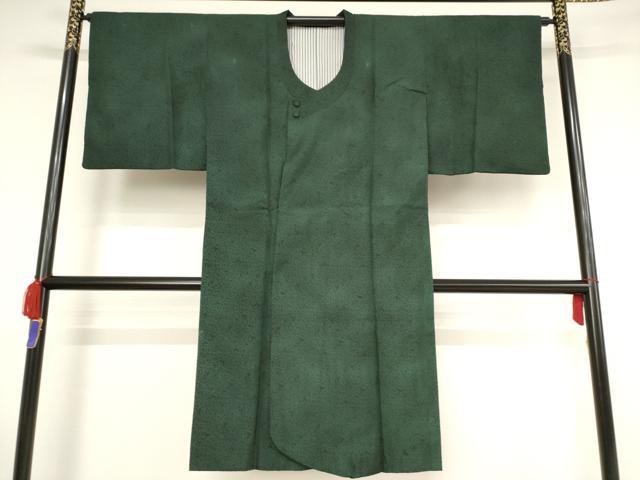 平和屋着物●道行コート　輪奈織　霞文　正絹　逸品　AAAW9413br