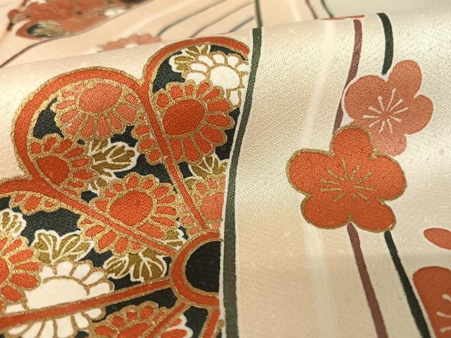 平和屋着物□豪華振袖 立波舞花文 金彩 正絹 逸品 DAAR1998qp 平和屋野田