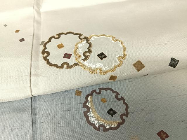 平和屋着物○石川県指定無形文化財 牛首紬 白山工房 手織り 市川