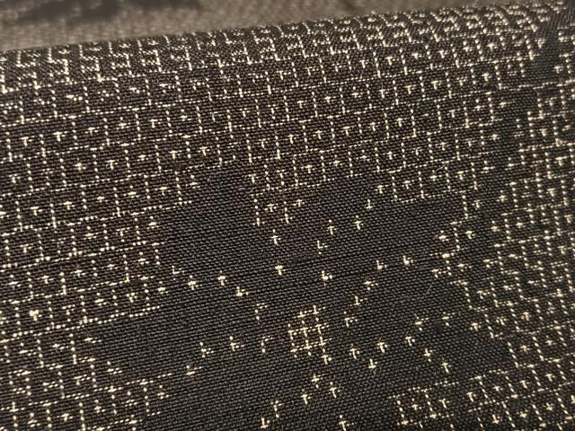 平和屋着物●塩沢紬　亀甲絣　枝花文　正絹　逸品　AAAX0204np 平和屋着物○塩沢紬 亀甲絣 枝花文 正絹 逸品 AAAX0204npの通販はau