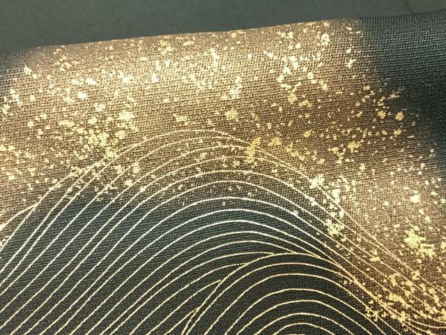 平和屋着物○訪問着 竹屋町刺繍 兎 うさぎ 金糸 金彩 正絹 逸品 AAAX0240np