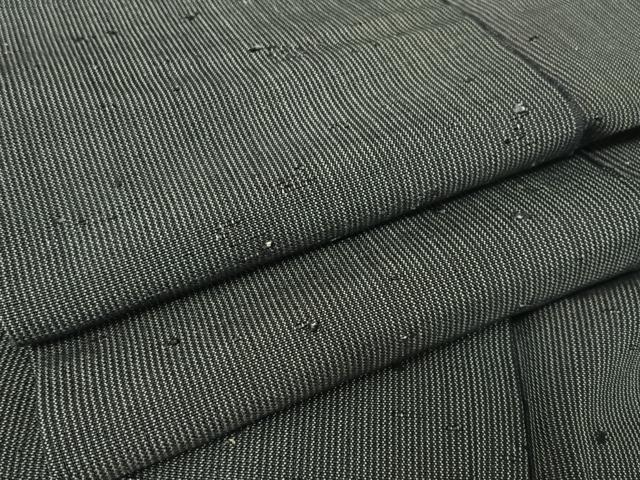 平和屋着物●男性　紬　縞　正絹　逸品　AAAX0270np