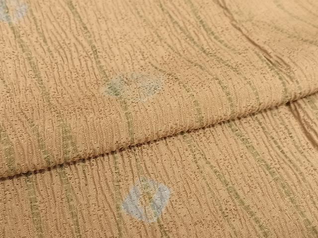 平和屋着物○上質な小紋 竜巻絞り ロング丈 正絹 逸品 AAAX0659zg