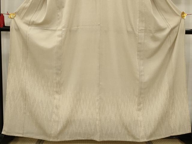 平和屋着物▽訪問着　本塩沢　単衣　110亀甲　樹林文　正絹　逸品　AAAX1627sx 平和屋着物▽訪問着 本塩沢 単衣 110亀甲 樹林文 正絹 逸品