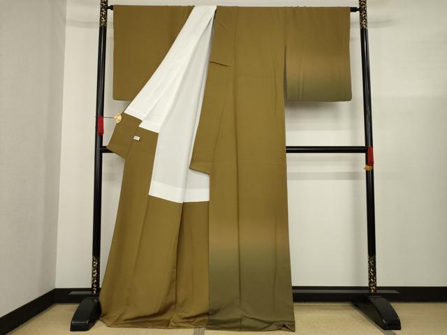 平和屋着物●訪問着　霞文　暈し染め　ロング丈　正絹　逸品　AAAX6990ck 平和屋着物○訪問着 霞文 暈し染め ロング丈 正絹 逸品 AAAX6990ck