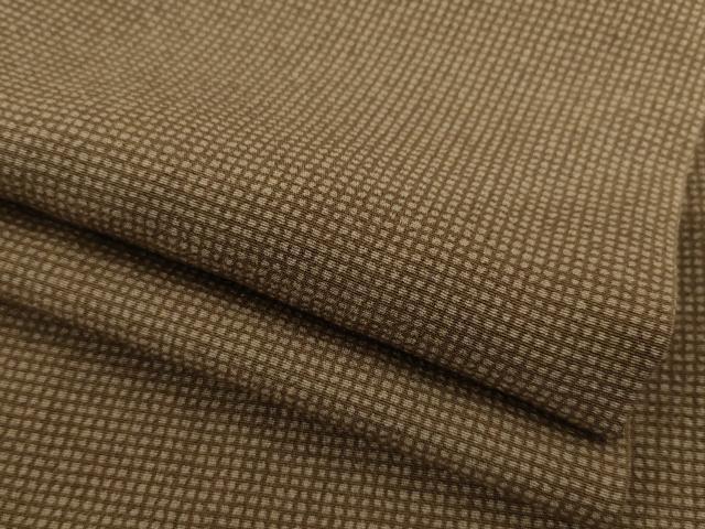 平和屋着物●江戸小紋　角通し　正絹　逸品　AAAX6998ck