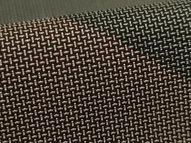 平和屋着物○本場縞大島紬 染大島 訪問着 幾何学文様 正絹 逸品