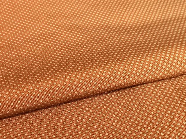 平和屋着物○上質な小紋 ドット柄 暈し染め 正絹 逸品 未使用