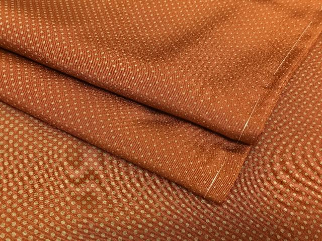 平和屋着物●上質な小紋　ドット柄　暈し染め　正絹　逸品　未使用　AAAY0004zg