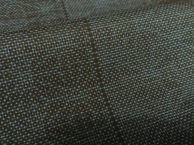 平和屋着物○本場大島紬 カタス7マルキ 麻の葉間道 正絹 逸品 AAAY0054zg