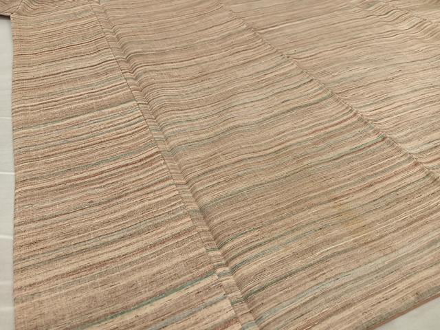 平和屋着物○上質な紬 縞 正絹 逸品 AAAY0192zg 紬