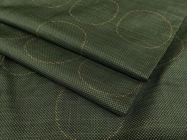 平和屋着物●本場大島紬　一元絣　丸文　正絹　逸品　AAAY0198zg