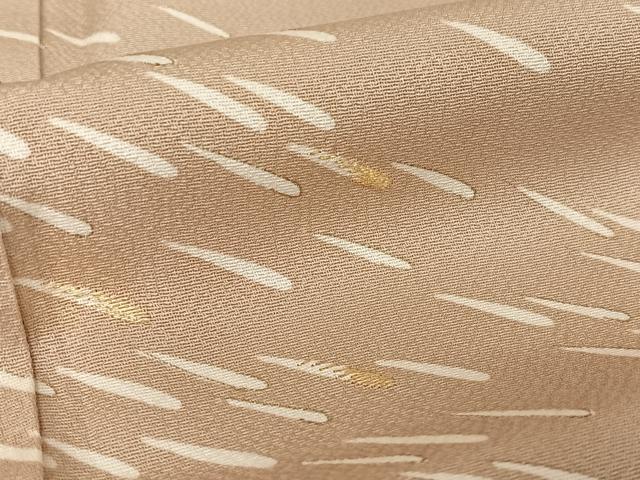 平和屋着物○室町 京正 訪問着 菊の花びら 金糸 正絹 逸品 AAAY1589np