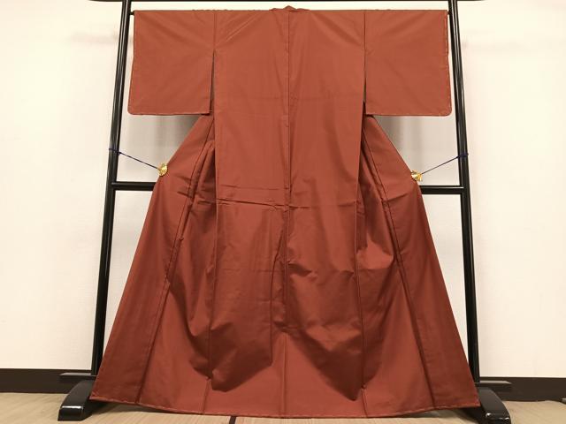 平和屋着物○本場大島紬 溢れ松葉花文 正絹 逸品 未使用 CAAT7078vf