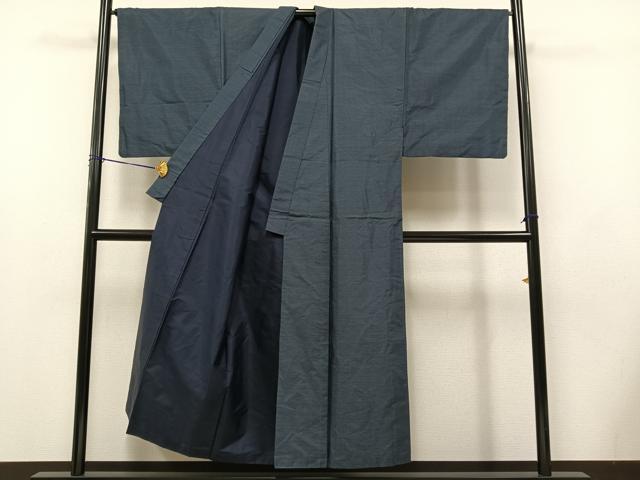 平和屋着物○男性 本場村山大島紬 アンサンブル 亀甲絣 正絹 逸品  