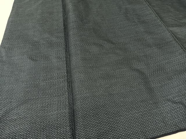 平和屋着物○男性 本場村山大島紬 アンサンブル 亀甲絣 正絹 逸品  