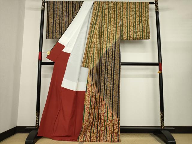 ベストストア日本一受賞店！■平和屋着物■夏物　紗紬　縮織　逸品　未使用　z2655 ベストストア日本一受賞店！□平和屋着物□極上 本塩沢 やまだ織