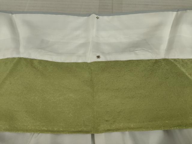 平和屋着物○訪問着 友禅 螺鈿 枝花文 暈し染め 金彩 正絹