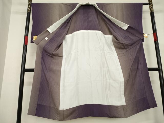 平和屋着物○長襦袢 無双仕立て 間道 正絹 逸品 AAAY1919ck