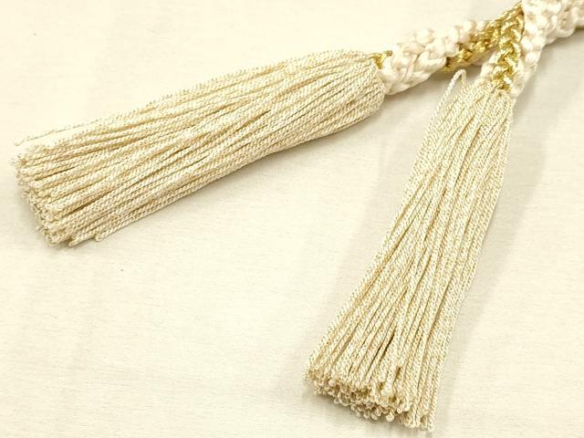 平和屋着物○和装小物 帯締め・帯揚げセット 振袖用 絞り 刺繍 地紙花