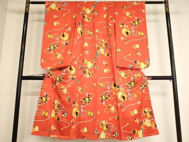 時代物 天法鍔 鉄地 木瓜形 文字打込図 鉄鍔 刀装具