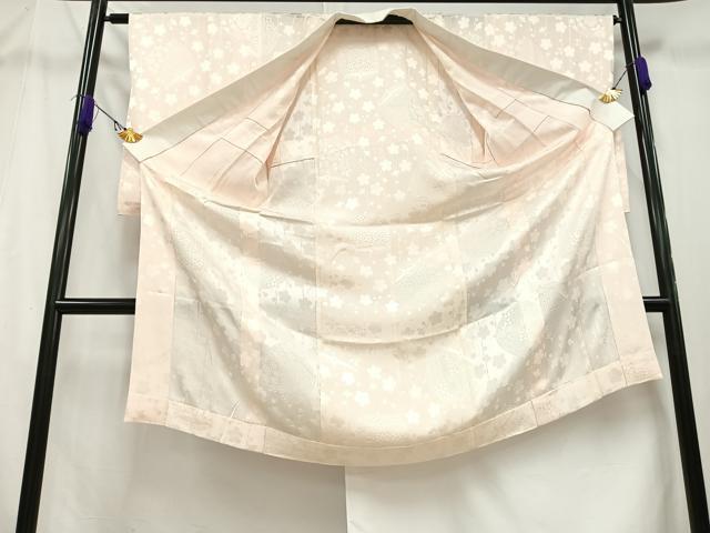 平和屋着物□上質な長襦袢 無双仕立て 舞花地紋 健勝苑扱い 逸品