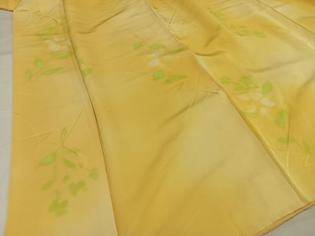 着物屋こころ■本場大島紬　笹竹文　たたき染め　逸品　未使用　h938 平和屋着物○本場大島紬 カタス7マルキ 総絣 吉祥枝花丸文 丸宮織物