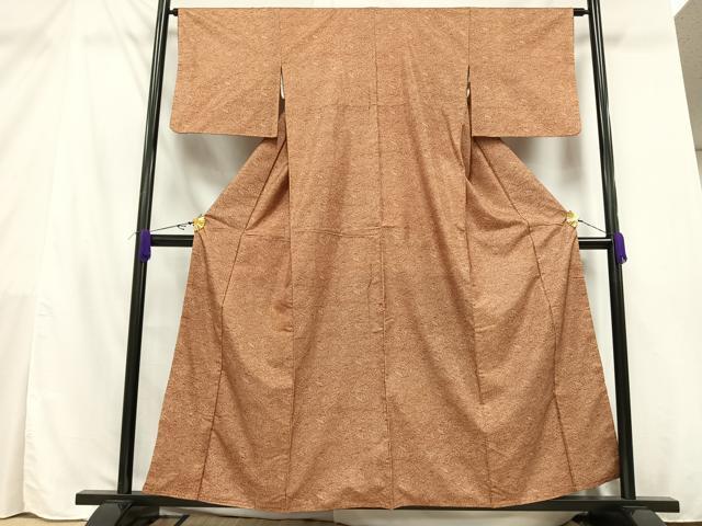 平和屋着物□江戸小紋 寄せ小紋柄 正絹 逸品 AAAU4567st 平和屋着物○