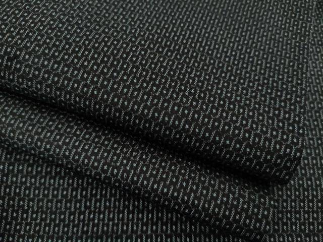 平和屋着物●男性　本場大島紬　100亀甲　総詰め　正絹　逸品　AAAY4698ck