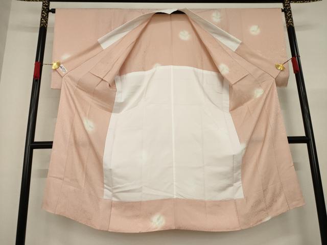 平和屋着物○長襦袢 無双仕立て 花丸文 暈し染め やまと誂製 正絹