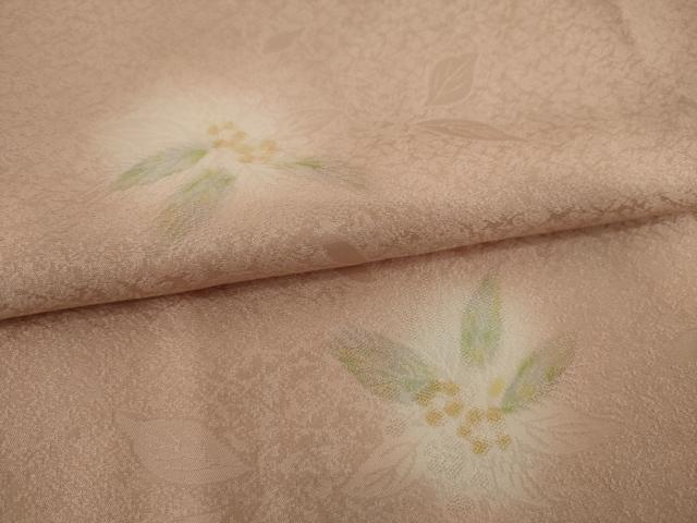 平和屋着物●長襦袢　無双仕立て　花丸文　暈し染め　やまと誂製　正絹　逸品　AAAY4718ck 平和屋着物○長襦袢 無双仕立て 花丸文 暈し染め やまと誂製 正絹