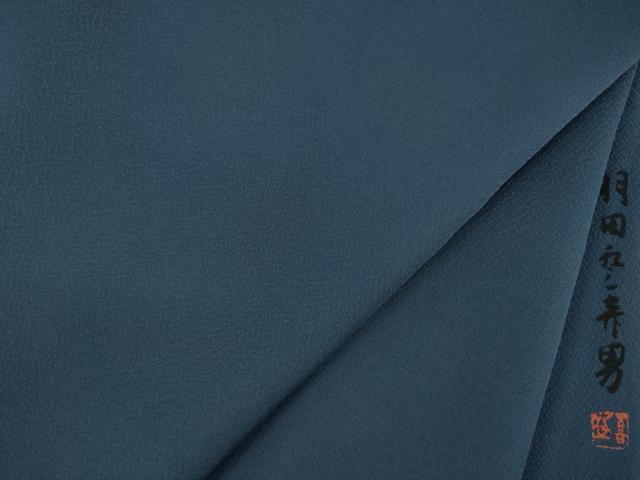 平和屋着物●人間国宝・羽田登喜男監修　色無地　褐返色　荒川株式会社　洗える着物　AAAY4731ck