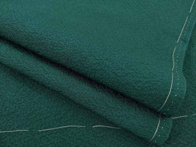 平和屋着物●上質な色無地　御召茶色　正絹　逸品　未使用　AAAY4733ck