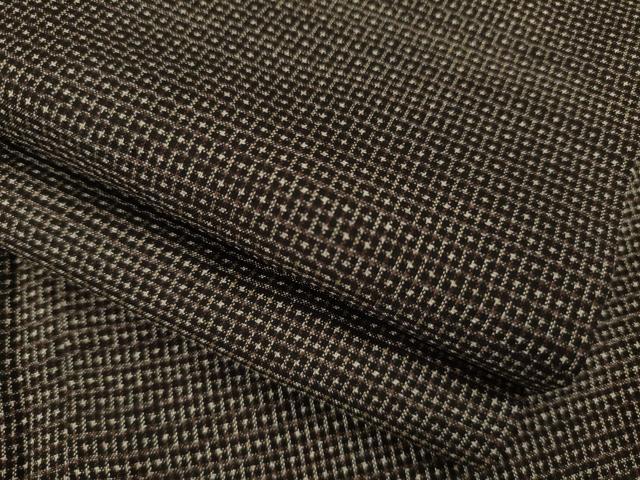 平和屋着物●男性　本場大島紬　100亀甲　総詰め　キングサイズ　正絹　逸品　AAAY4756ck