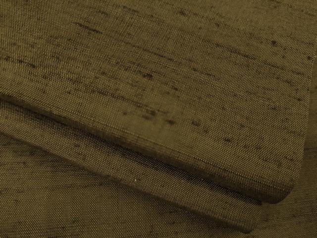 平和屋着物●男性　紬　樺茶色　正絹　逸品　AAAY4759ck