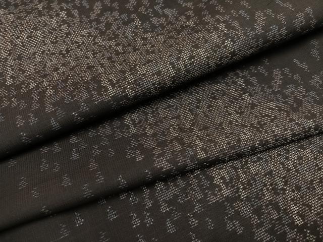 平和屋着物●本場大島紬　カタス7マルキ　斜縞　正絹　逸品　AAAY5928ph