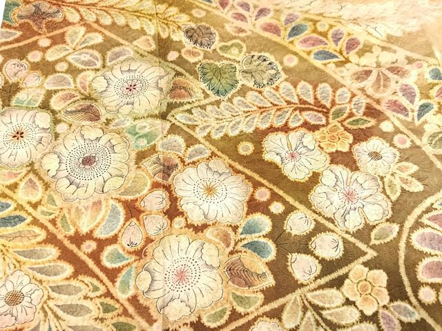 豪華絢爛　作家　伯河貞雄　辻が花　華絞り 訪問着セット　長襦袢付き 平和屋着物○伯河貞雄 訪問着 辻が花 絞り 暈し染め 金通し