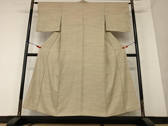 平和屋着物□上質な小紋 エ霞花唐草文 正絹 逸品 未使用